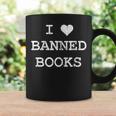 I Love Banned Books Librarian Teacher Literature Coffee Mug Gifts ideas