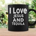I Love Jesus And Tequila Funny Bar Tequila Funny Gifts Coffee Mug Gifts ideas