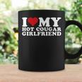 I Love My Hot Cougar Girlfriend I Heart My Hot Cougar Gf Coffee Mug Gifts ideas