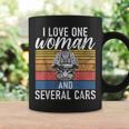 I Love One Woman And Several Cars Muscle Car Cars Funny Gifts Coffee Mug Gifts ideas