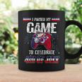 I Paused My Game To Celebrate 4Th Of July Funny Video Gaming Coffee Mug Gifts ideas