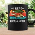 I Read Banned Books Teacher Bookworm Library Read Coffee Mug Gifts ideas