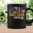 Im A Proud Coast Guard Cousin American Flag Gift Veteran Veteran Funny Gifts Coffee Mug Gifts ideas