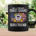 Im A Proud Coast Guard Girlfriend With American Flag Gift Coffee Mug Gifts ideas