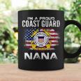 Im A Proud Coast Guard Nana With American Flag Gift Coffee Mug Gifts ideas