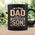 Im A Proud Dad Gift From Son To Dad Funny Fathers Day Coffee Mug Gifts ideas