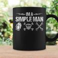 Im A Simple Man Car Mechanic Garage Gift For Mens Mechanic Funny Gifts Funny Gifts Coffee Mug Gifts ideas