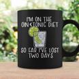 I'm On The Gin & Tonic Diet I've Lost 2 Days Joke Meme Coffee Mug Gifts ideas