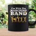 I'm With The Marching Band Musician Parade Coffee Mug Gifts ideas