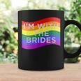 Im With The Brides Lesbian Gay Wedding Party Coffee Mug Gifts ideas