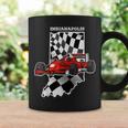 Indianapolis Indiana Race Checkered Flag Race Lovers Coffee Mug Gifts ideas
