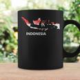 Indonesia Flag Pride Distressed Indonesian Coffee Mug Gifts ideas