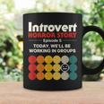 Introvert Horror Story Antisocial Vintage Geek Geek Coffee Mug Gifts ideas