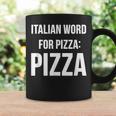 Italian Word For Pizza Pizza Coffee Mug Gifts ideas