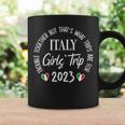 Italy Girls Trip 2023 Fun Traveler Bachelorette Party Coffee Mug Gifts ideas