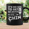 It's No Sin To Get My Sauce Bbq Smoker Barbecue Grill Coffee Mug Gifts ideas