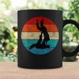 Jiu Jitsu Player Silhouette Vintage Retro Sunset Coffee Mug Gifts ideas