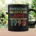 June 1998 21 Years Old 21St Birthday Decorations Coffee Mug Gifts ideas