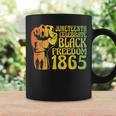 Junenth Celebrating Black Freedom 1865 - African American Coffee Mug Gifts ideas
