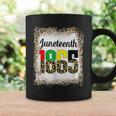 Junenth Leopard American African 1865 Bleached Flag Pride Coffee Mug Gifts ideas