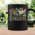 Just A Girl Who Loves Chickens Farm Lover Cute Chicken Buffs Coffee Mug Gifts ideas