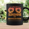 Just A Girl Who Loves Sunshine And Anatolian Rock For Woman Coffee Mug Gifts ideas