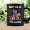 Just Here To Funny Bang Usa Flag Beer 4Th Of July Cat Lover Gifts For Cat Lover Funny Gifts Coffee Mug Gifts ideas