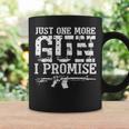Just One More Gun I Promise Flag Distressed Gift  Gift For Women Coffee Mug Gifts ideas