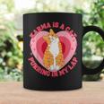 Karma Is A Cat Purring In My Lap Heart Love Coffee Mug Gifts ideas