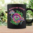 Keep Me Wild Trippy Mushroom Celestial Mystical Cottagecore Coffee Mug Gifts ideas