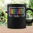 Kindergarten Rocks First Day School Welcome Back To School Coffee Mug Gifts ideas