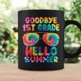 Last Day Of School Goodbye 1St Grade Hello Summer Tie Dye Coffee Mug Gifts ideas