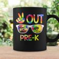 Last Day Of School Peace Out Pre K Tie Dye Teacher Coffee Mug Gifts ideas