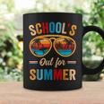 Last Day Of School Retro Schools Out For Summer Teacher Off Coffee Mug Gifts ideas