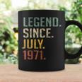 Legend Since July 1971 49Th Birthday Gift 49 Year Old Coffee Mug Gifts ideas