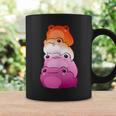 Lesbian Flag Color Frog Subtle Lgbtq Sapphic Pride Aesthetic Coffee Mug Gifts ideas