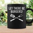 Let There Be Burgers Fork & Spatula Grilling Cookout Coffee Mug Gifts ideas