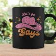 Lets Go Gays Lgbt Pride Cowboy Hat Retro Gay Rights Ally Coffee Mug Gifts ideas