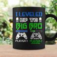 Leveled Up To Big Brother 2024 Cute Im Going To Be A Big Bro Funny Gifts For Brothers Coffee Mug Gifts ideas