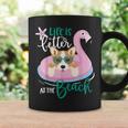 Life Is Better At The Beach Summer Vacation Corgi Coffee Mug Gifts ideas Life Is Better At The Beach Summer Vacation Corgi Coffee Mug Gifts ideas