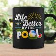 Life Is Better At The Pool Summer Vacation Summer Party Coffee Mug Gifts ideas