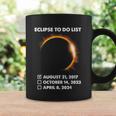 To Do List Annular Solar Eclipse 2023 Total Eclipse 2024 Coffee Mug Gifts ideas