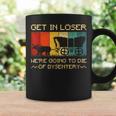 Get In Loser We're Going To Die Of Dysentery Vintage Coffee Mug Gifts ideas