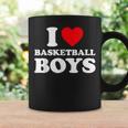 I Love Basketball Boys I Heart Basketball Boys Coffee Mug Gifts ideas