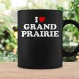 I Love Grand Prairie Heart Coffee Mug Gifts ideas