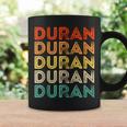 Love Heart Duran Vintage Style Black Duran Coffee Mug Gifts ideas