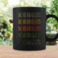 Love Heart Kerem Grunge Vintage Style Black Kerem Coffee Mug Gifts ideas