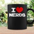 I Love Nerds I Pixel Heart Nerds Video Games Coffee Mug Gifts ideas
