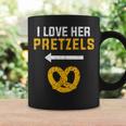 I Love Her Pretzels Matching Couple Oktoberfest Coffee Mug Gifts ideas