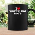 I Love Wrestling Boys Coffee Mug Gifts ideas